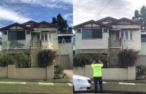 Queenslander houses painting